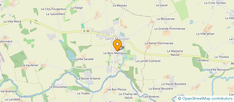 localisation de l'entreprise ADELJEYS  SAINT-MAUGAN