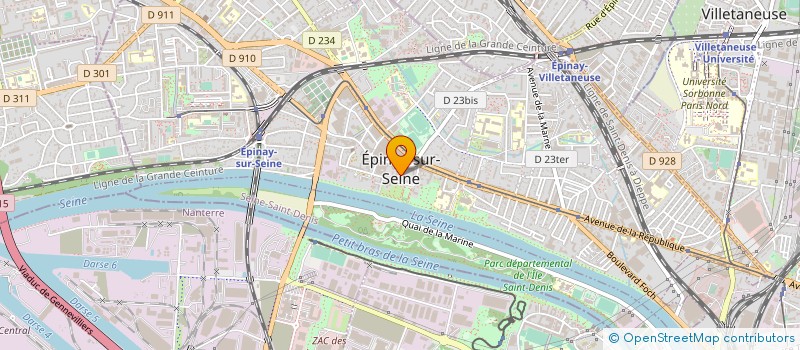 localisation de l'entreprise ADELLES à EPINAY-SUR-SEINE