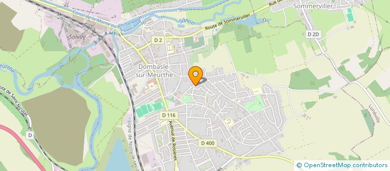 localisation de l'entreprise ADELLIMMO  DOMBASLE-SUR-MEURTHE