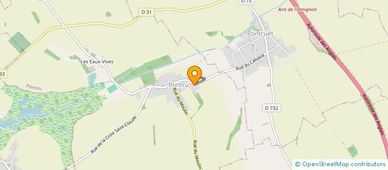 localisation de l'entreprise ADELOIRE  PONTRU