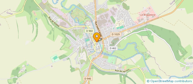 localisation de l'entreprise ADELOMA  GUISE