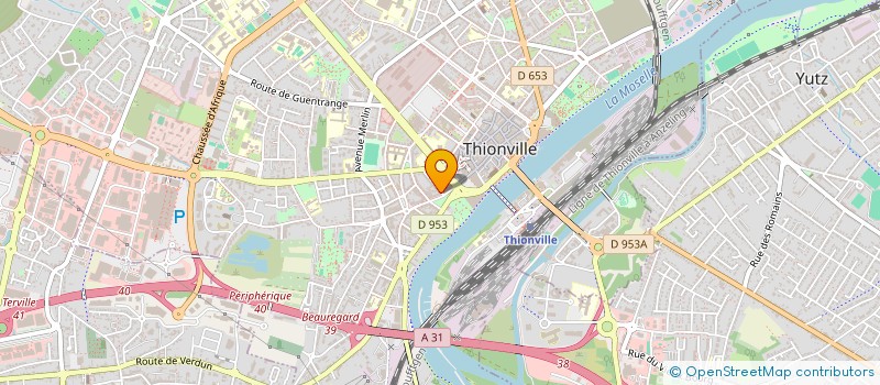 localisation de l'entreprise ADELPHE à THIONVILLE