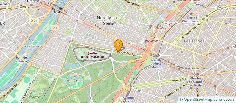 localisation de l'entreprise ADELPHOS à NEUILLY-SUR-SEINE