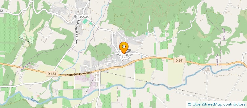 localisation de l'entreprise ADELVEMA  VALAURIE