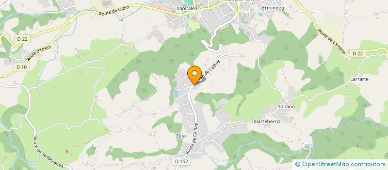 localisation de l'entreprise ADELYO à HASPARREN