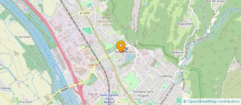 localisation de l'entreprise ADEM  SAINT-EGREVE