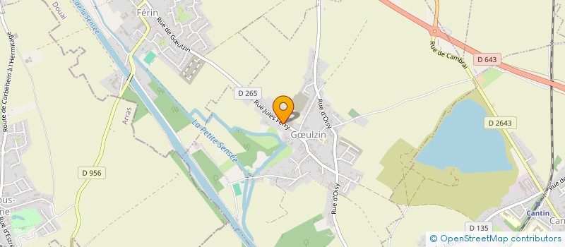 localisation de l'entreprise ADEM IMMO  GULZIN