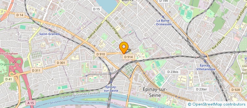 localisation de l'entreprise ADEM-PROVOT à EPINAY-SUR-SEINE
