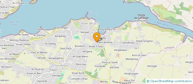 localisation de l'entreprise ADEMA IMMO à LANDEDA