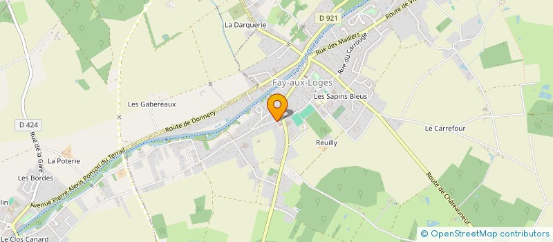 localisation de l'entreprise ADEMADIS à FAY-AUX-LOGES