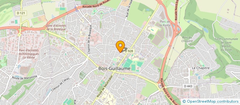 localisation de l'entreprise ADEMAI  BOIS-GUILLAUME