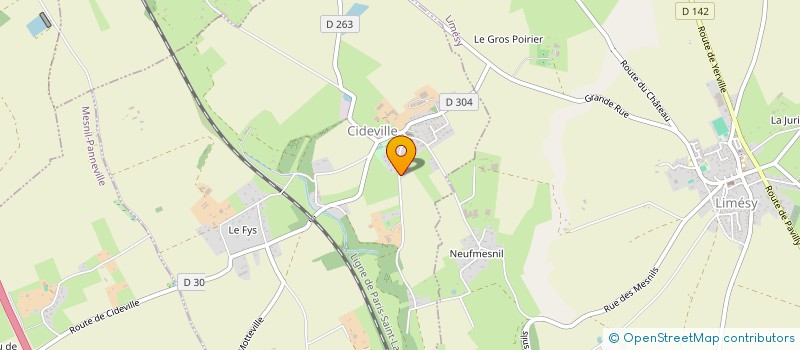 localisation de l'entreprise ADEMAL  CIDEVILLE