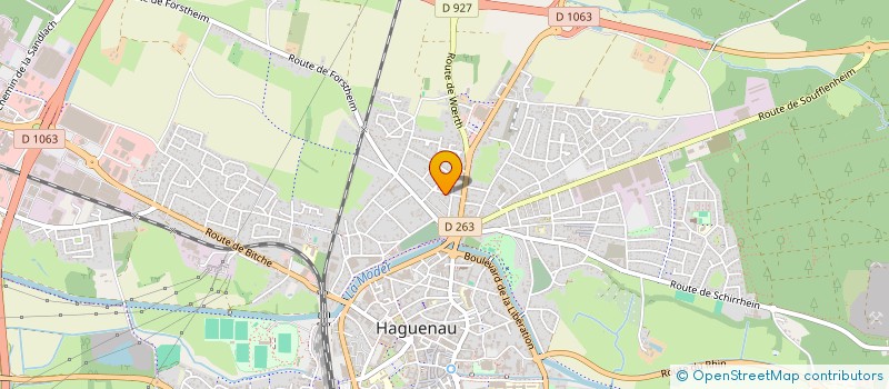 localisation de l'entreprise ADEMANO  HAGUENAU