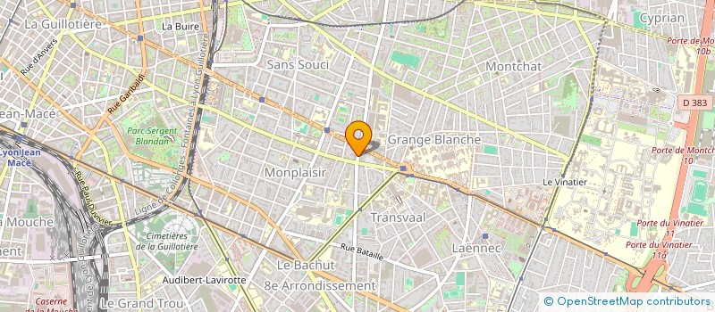 localisation de l'entreprise ADEME ECO à LYON