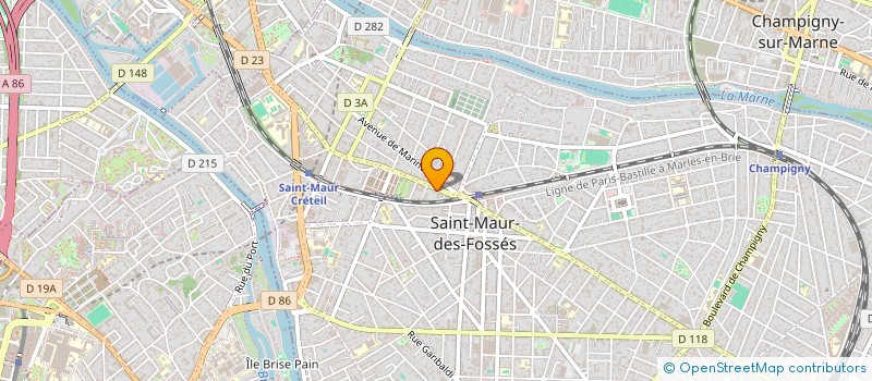 localisation de l'entreprise ADEMETAL à CHENNEVIERES-SUR-MARNE