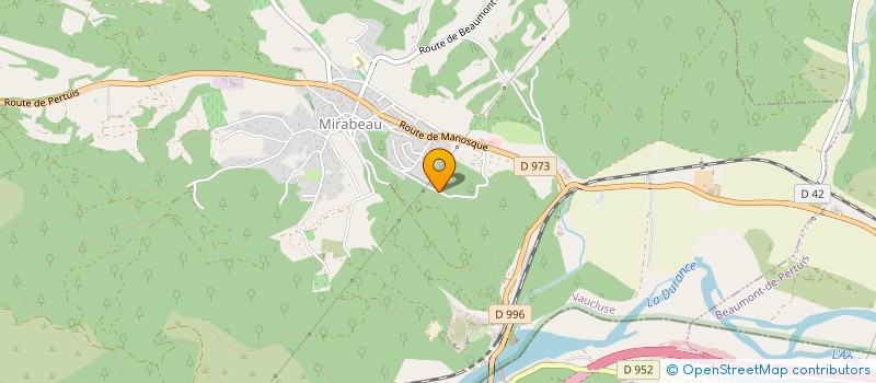 localisation de l'entreprise ADEMI  MIRABEAU