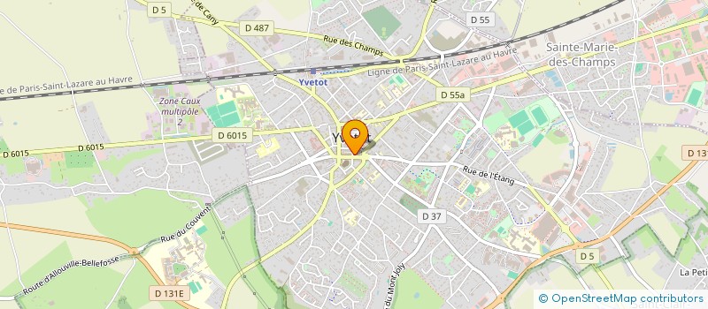 localisation de l'entreprise ADEMI  YVETOT