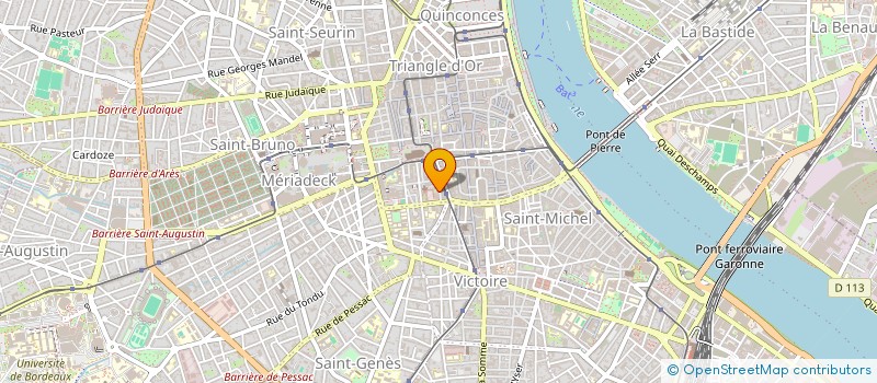 localisation de l'entreprise ADEMI ET FRERES CONSTRUCTIONS ETANCHEITE BARDAGE à BORDEAUX