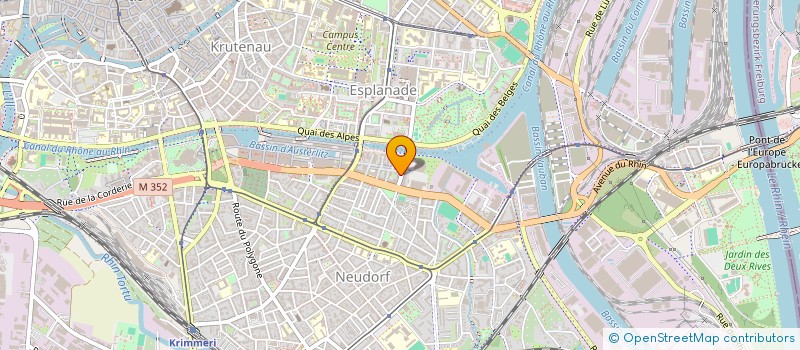 localisation de l'entreprise ADEMIS PATRIMOINE  STRASBOURG