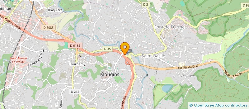 localisation de l'entreprise ADEMMAX  MOUGINS