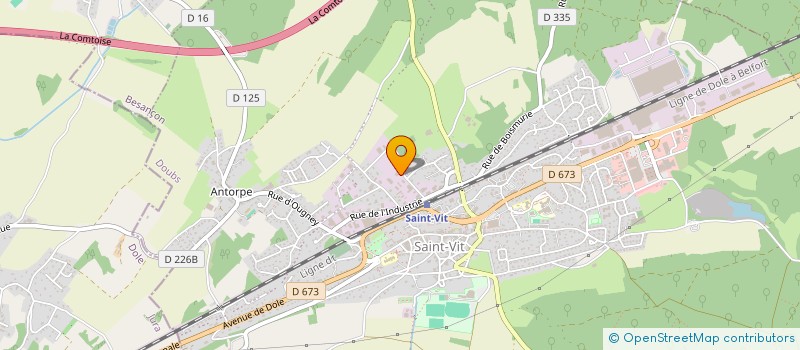 localisation de l'entreprise ADEMO SOCIETE NOUVELLE à SAINT-VIT