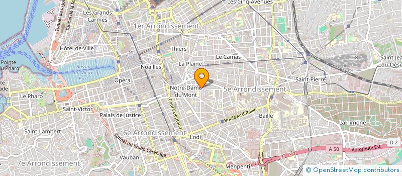 localisation de l'entreprise ADEN DESERADO à MARSEILLE