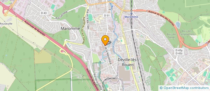 localisation de l'entreprise ADEN LABS  DEVILLE-LES-ROUEN