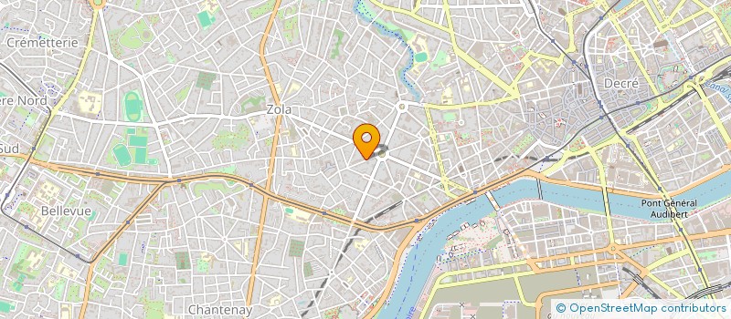 localisation de l'entreprise ADENA à NANTES