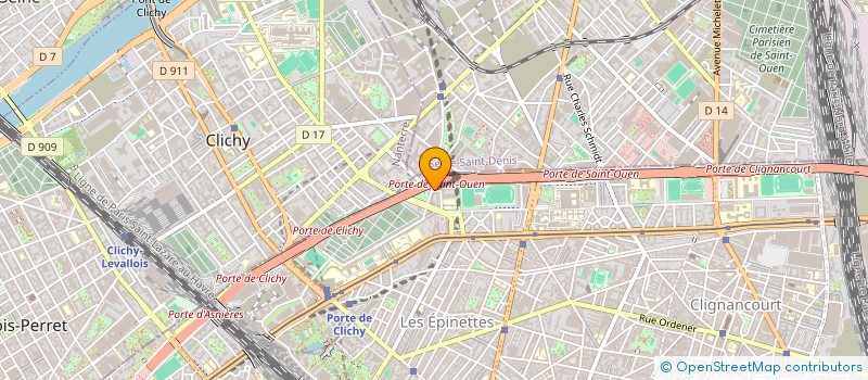 localisation de l'entreprise ADENES CC à PARIS