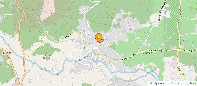 localisation de l'entreprise ADENIUM PAYSAGE CONSEIL à LA MOTTE