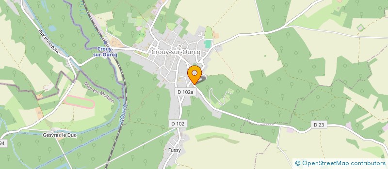 localisation de l'entreprise ADENKA  CROUY-SUR-OURCQ