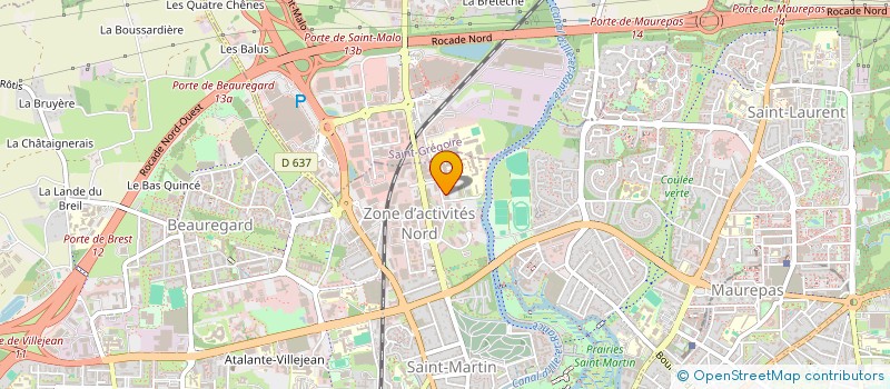 localisation de l'entreprise ADENT CONTRACTING  RENNES