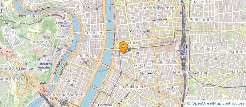 localisation de l'entreprise ADENTRO  LYON