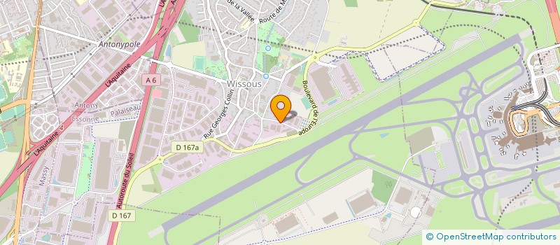 localisation de l'entreprise ADEO à WISSOUS