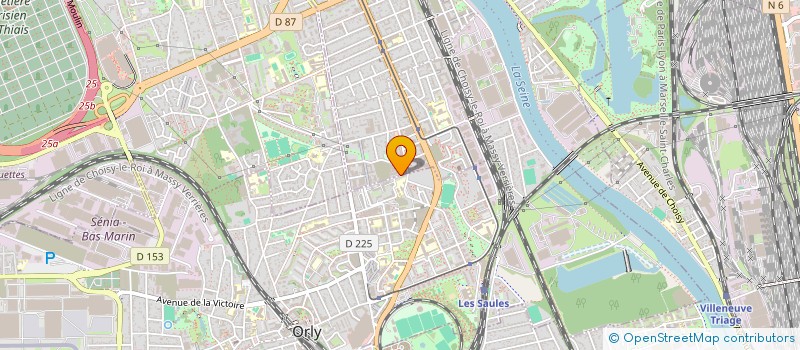 localisation de l'entreprise ADEO COM à CHOISY-LE-ROI