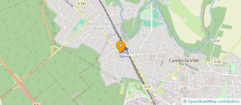 localisation de l'entreprise ADEO - CONSEILS - EXPERTISE  LIEUSAINT