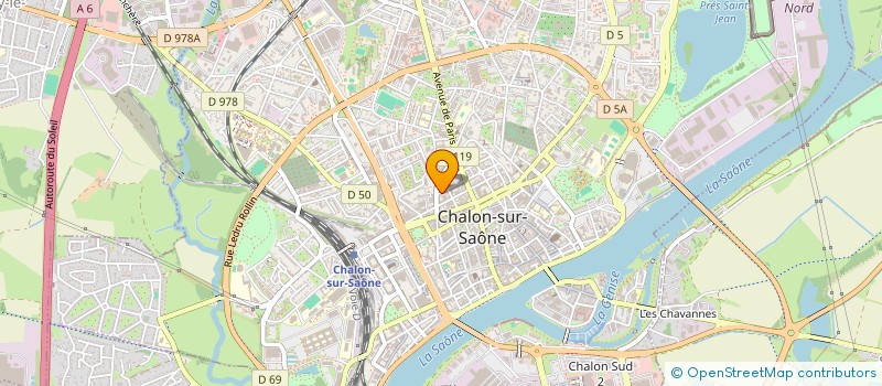 localisation de l'entreprise ADEO RECRUTEMENT à CHALON-SUR-SAONE