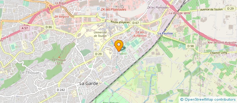 localisation de l'entreprise ADEO-WEB à LA GARDE