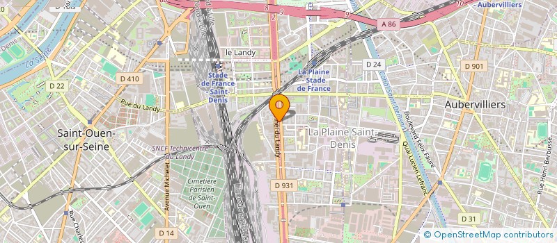 localisation de l'entreprise ADEOA ASSEMB DECOUP EMBO OUTIL à SAINT-DENIS
