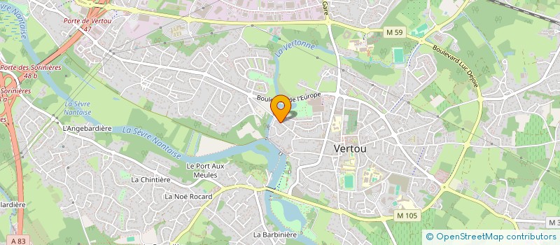 localisation de l'entreprise ADEONA IMMO  VERTOU