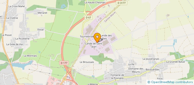 localisation de l'entreprise ADEOS INTERNATIONAL à SAINTE-MARIE
