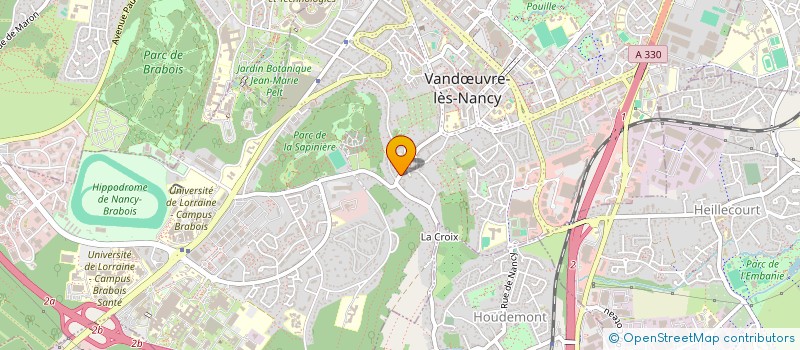 localisation de l'entreprise ADEP  VANDUVRE-LES-NANCY