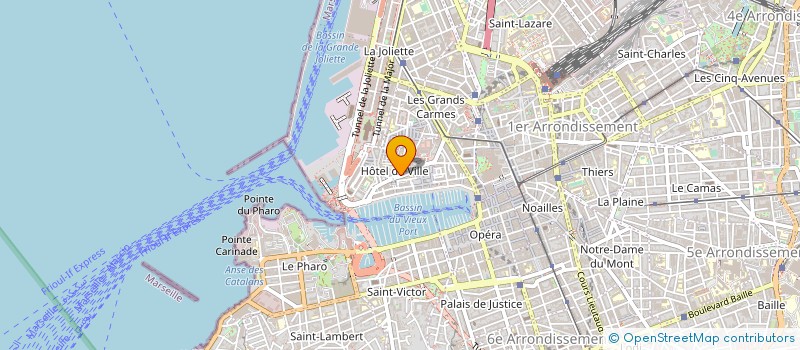 localisation de l'entreprise ADEP ASSOC DEVELOP EXPRES POPU à MARSEILLE