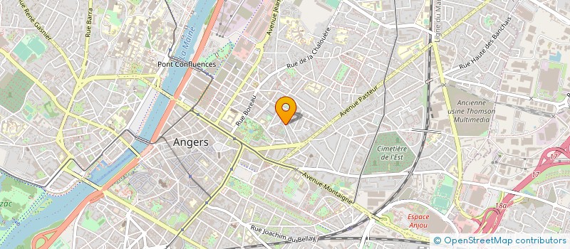 localisation de l'entreprise ADEPAPE 49 DEPARTEMENTALE  D ENTRAIDE DES PERSONNES ACCUEILLIES EN  PROTECTION DE L ENFANCE à ANGERS