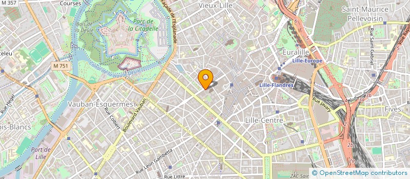 localisation de l'entreprise ADEPEE à LILLE