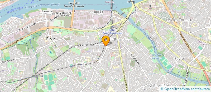 localisation de l'entreprise ADEPERF  REZE