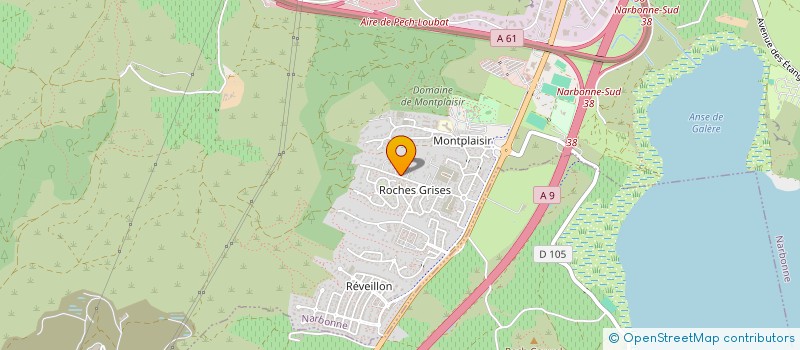 localisation de l'entreprise ADEPHAGIE  NARBONNE