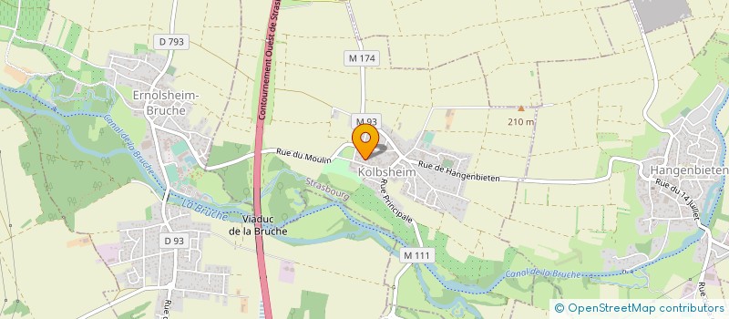 localisation de l'entreprise ADEPOL à ECKBOLSHEIM
