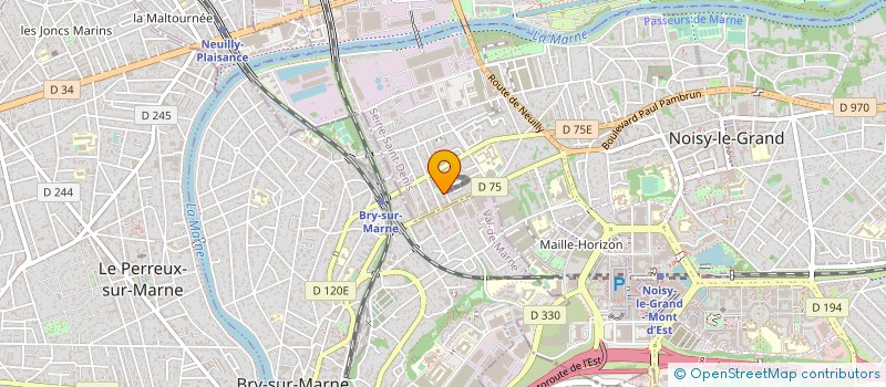 localisation de l'entreprise ADEPT-AUDIT DIAGNOSTIC ETUDE PROJET TECHNIQUE à NOISY-LE-GRAND