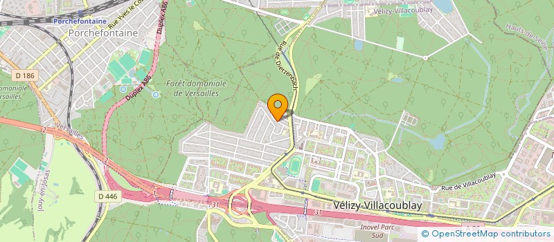 localisation de l'entreprise ADEPTE à VELIZY-VILLACOUBLAY